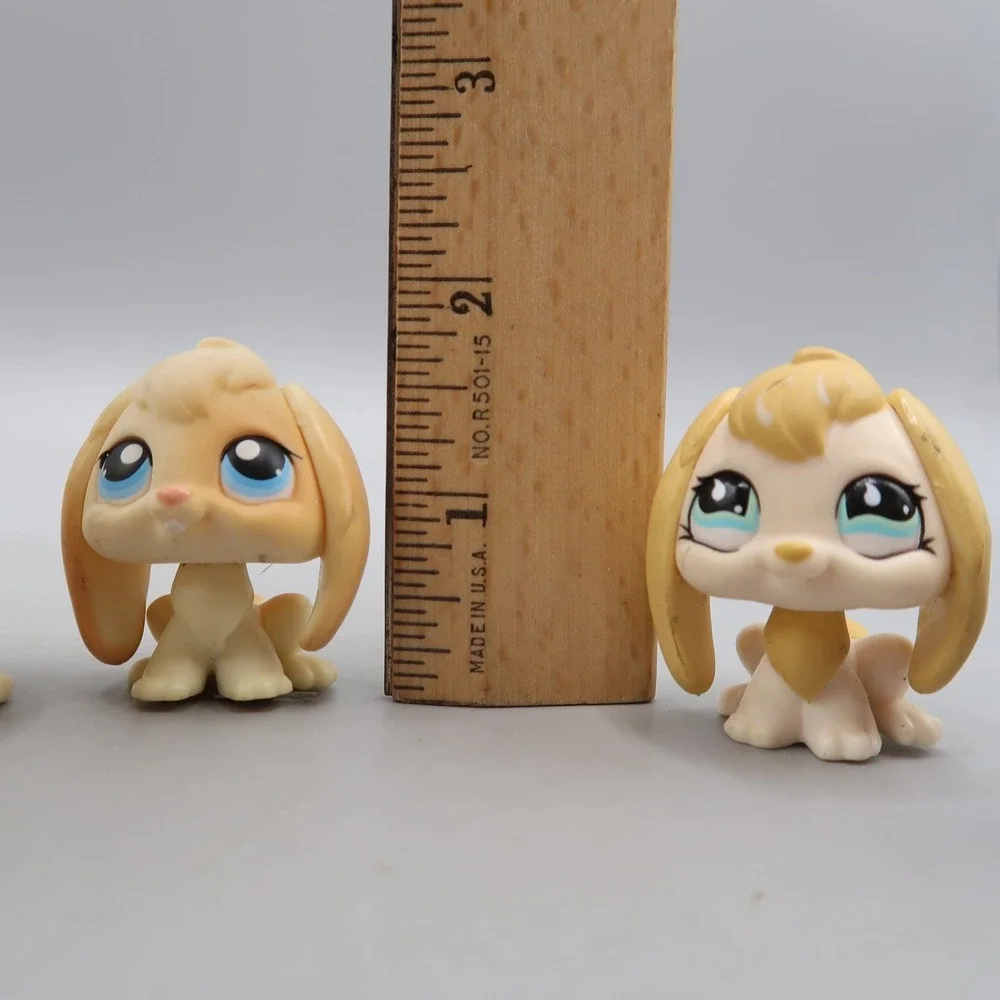 Authentic Vintage Littlest Pet Shop LPS Lot Rabbit Bunny pink magnet
